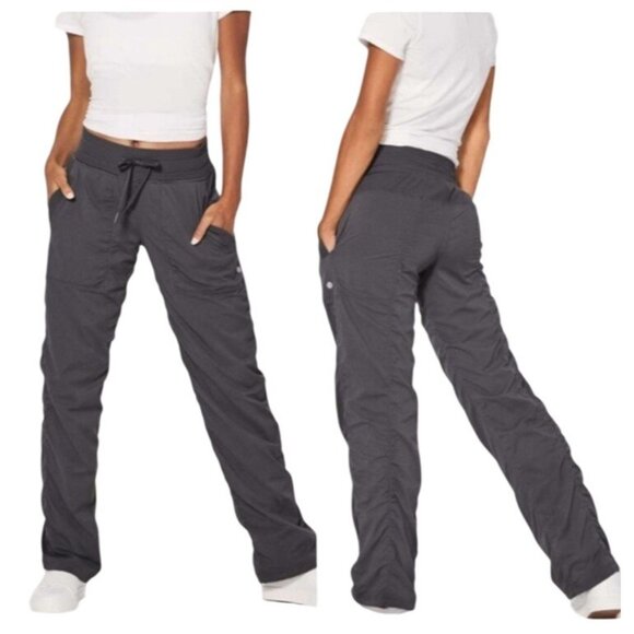 Lululemon Pants - Lululemon Dance Studio Pant Womens Size 6 Mid Rise Short 30” Unlined Black